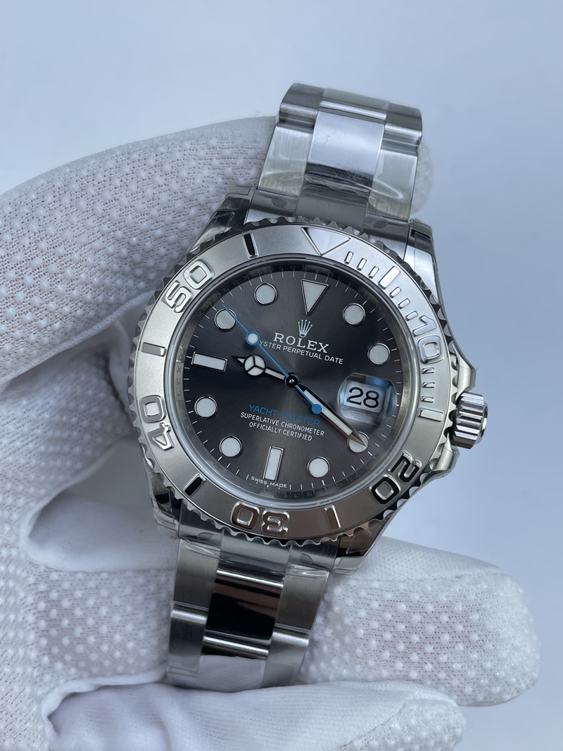 (준비완료/특급배송 할인판매)NO.2970/VS공장 요트마스터 그레이 3135풀카피 클론무브