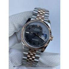 (준비완료/특급배송)NO.3096/롤렉스 데이저스트 126231 36미리 윔블던 로즈골드 콤비 QP공장