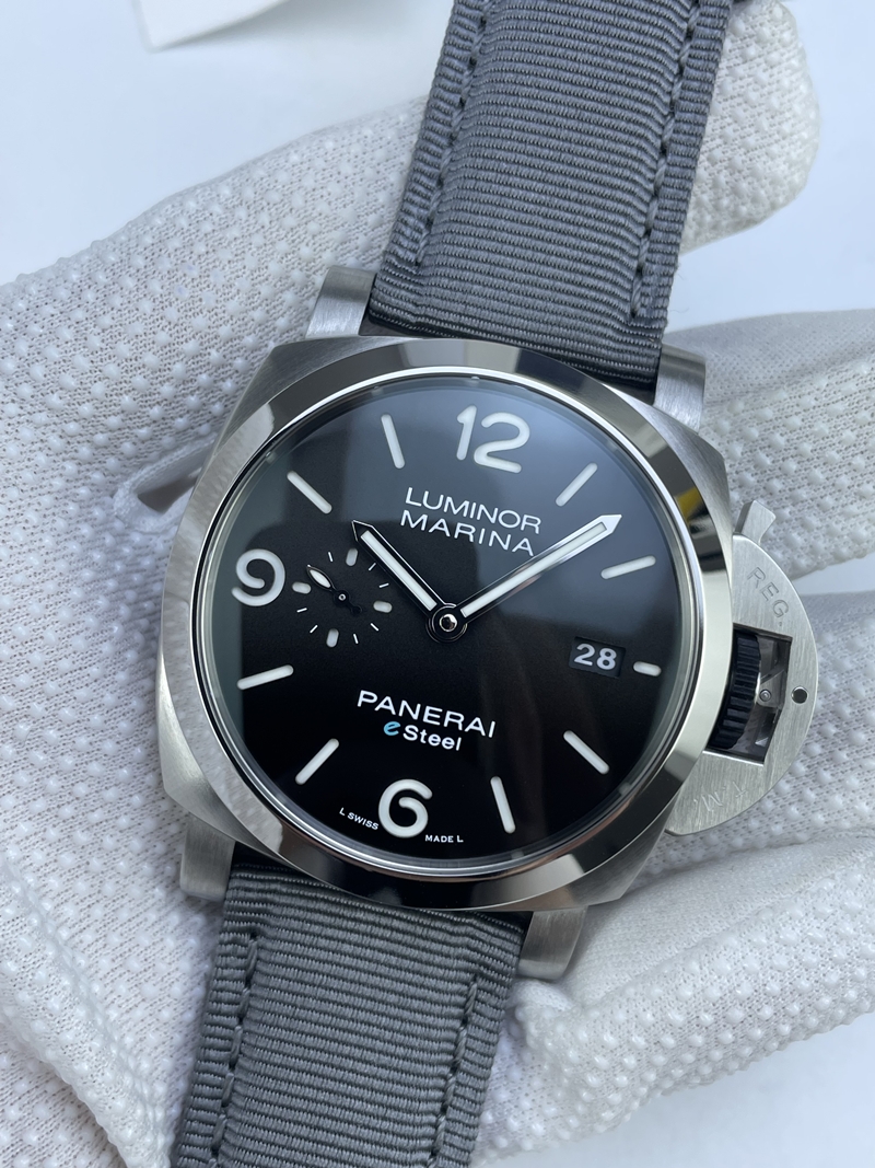 (준비완료/특급배송)NO.3153/VSF Factory PAM01358 Luminor Marina eSteel Grigio Roccia 44mm