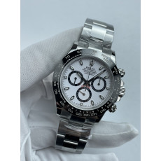 (준비완료/특급배송)NO.3614/초특급 갓성비 데이토나 스틸 세라믹베젤 화이트